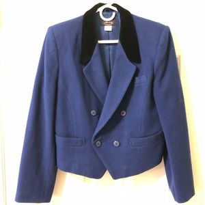 Vintage classic jacket, wmn’s double breasted-blue